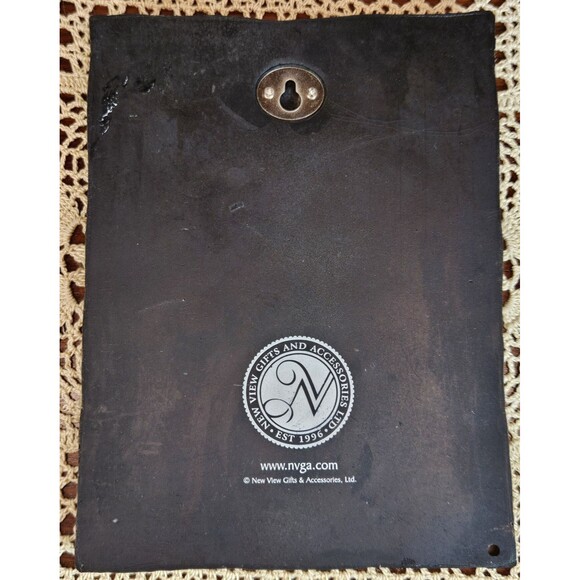 Vintage New View Gifts Resin Bird Wall Plaque 1996 "Find Your Wings" 8" x 6" - Picture 4 of 7